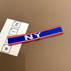運動髮帶男秋冬洗臉髮卡髮箍跑步吸汗頭套籃球止汗頭巾潮男頭飾, 藍色NY窄邊, 1個