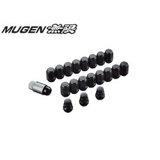 【PP保勁國際】MUGEN 無限 防盜螺絲組 黑色(M14 P1.5 22HEX), 1個