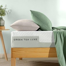 Zinus 25.4cm(10인치) Green Tea Luxe 메모리 폼 매트리스 트윈 압력 완화 CertiPUR-US 인증 박스 안의 매트리스 올 뉴 미국 제조