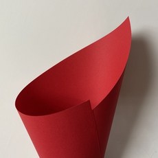 Fion 雙面紅紙 A3/A4/A5 120磅 素面紅紙 紅包紙/美術紅紙/紅色影印紙, 1個, 方,13.5x14.5cm-25張