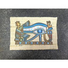 이집트 그림 종이 파피루스 국립 박물관 기념품 장식, 루스의 눈, 기타 직사각형 크기, 단독형