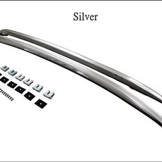 마쯔다 루프랙 러기지 레일 캐리어 랙 알루미늄, 1개, 1. Silver