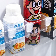 다용도 멀티 칸막이 냉장고 정리 수납 보관 쇼케이스 서랍 가정 매장 사무실 탕비실 가게, 1세트, 투명