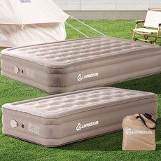 캠핑에어매트 자충침대 공기매트리스 텐트바닥 베드이너 휴대용더블, 단일사이즈