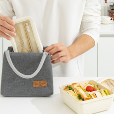 Clickers 上班族午餐盒便當套組, 淺褐色, 1個