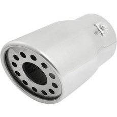 uxcell Car 유니버설 3 흡입 배기 소음기 머플러 팁 2-2.75 파이프 장착