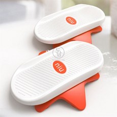 트위스트 운동기구 허리운동 균형 하체근력 홈트 다이어트, spdj 턴테이블 트위스트(오렌지)