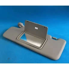 Honda City 용 라이트가없는 메이크업 미러가있는 썬 바이저 2009 인테리어 교체 부품, 02 Left