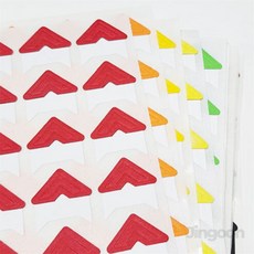 컬러 사진 코너 스티커 포토