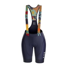 INBIKE 여성용 사이클링 빕 반바지 3D 고밀도 스폰지 패딩 롱 사이클링 통기성 빕 반바지 블랙. XXL 163049