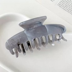 SHUIZIYU ORNAMENTS 水墨風抓夾 簡約氣質後腦勺盤髮鯊魚夾 多款造型髮夾