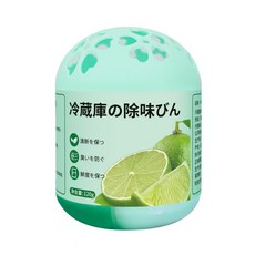 冰箱除臭盒 冰箱除臭劑 冰箱除味盒 冰箱消臭 冰箱芳香 廚房除味劑 冷凍除臭劑 冰箱除味劑 冰箱清潔冷庫清潔, 1個, 活力青檬 雙色除臭清香,1盒裝