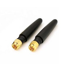 미니 듀얼 밴드 WiFi 안테나 2.4GHz 5GHz 5.8GHz MIMO RP SMA 남성 FPV 블루투스 USB 어댑터 컴퓨터 PCIe 카드 라우터 카메라, [02] SMA Male, 1개