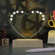 夜光亞克力日曆留言板, 有機玻璃