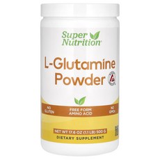 Super Nutrition l-글루타민 무맛 500g(17.6oz), SuperNutritionl글루타민무맛500g176oz, 500g, 1개