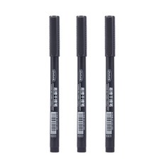 5MM 건조 지우기 마커 지울 수있는 화이트 보드 사무실 학교 아트 편지지 엑스트라 파인, 3Pcs bla
