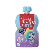 티니핑 키즈홍삼 쑥쑥 포도, 100ml