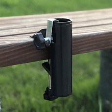 파라솔 고정 지지대 거치대 천막 접이식 야외 그늘막 꽂이 기둥 홀더 정원용 파라솔 받침대, 5 다기능 소형 클립