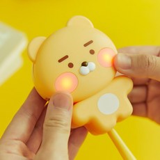 카카오프렌즈 볼 발그레 칫솔살균기 리틀라이언, FREE