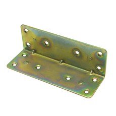국산 ㄱ자 철꺽쇠 기역자 꺽쇠 경첩 브라켓 연결 코너 특왕대 120x40, 1개
