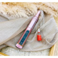 無線筆型磨甲機 35000轉 靜音 無線 蓄電 美甲 打磨機, 1個, 無線磨甲機-玫瑰金