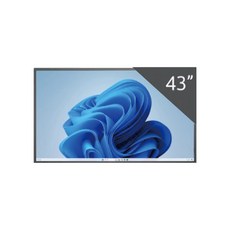 好好播 Windows 數位看板廣告機 超薄廣告一體機 43吋 4K高畫質呈現，適用於各商業場所, 1個