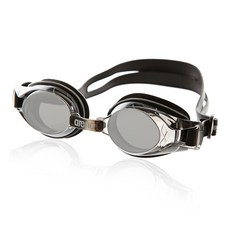 아레나 아동 물안경 AGW-390MJ 미러렌즈 수경, 1개, 블랙