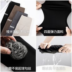 錦綸鯊魚芭比褲女外穿高腰顯瘦收腹無尷尬線加口袋瑜伽打底褲