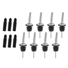 스토퍼 병 와인 부어 칵테일 셰이커 입 마개 드레인, 4. 1pcs  Long cap, 1개