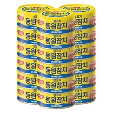 동원 살코기 참치 인 워터, 100g, 18개