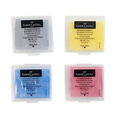파버카스텔 니더블 떡지우개 낱개 약 4cm 미술용 소묘 정밀묘사 말랑이 클레이 반죽, 1개, 그레이