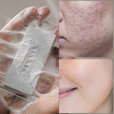 브릭커 머디 어성초 CP 천연비누 (머드팩 고체팩), 1개입, 140g