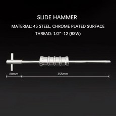 튼튼한 내부 베어링 풀러 고정장치 크롬 경화 클램프 자동차 가전 제품 수리용 6-19mm 40, [05] 20-22mm, 1개