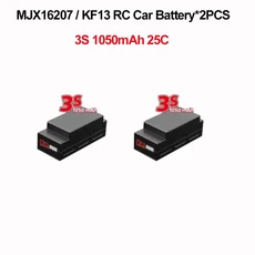 고용량 RC 자동차 배터리 2S HYPER GO MJX 16207 14301 KF13 레이싱 카용