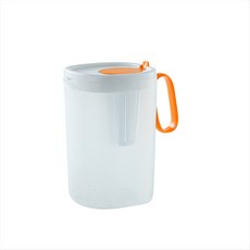손잡이가 있는 1550ml 플라스틱 냉수통 냉장고의 아이스 주스 및 음료와 호환용 이상 대용량 티컵, 흔한, 1개, 1ml