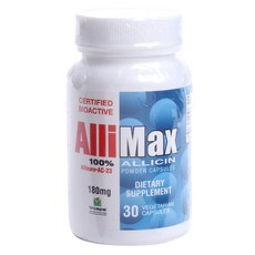 Allimax 大蒜素膠囊, 30顆, 1罐