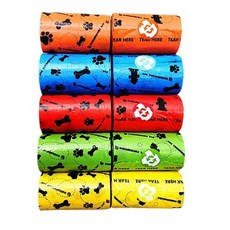 寵物拾便袋 可分解寵物撿便袋 寵物外出 寵物垃圾袋 狗狗外出 狗便袋, 18卷