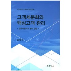 고객세분화와 핵심고객 관리:실무이론과 R 분석 실습, 프레딕스, 김형수 저