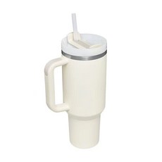 텀블러 대용량 1182ml 냉온 스테인레스 304, 5개, 크림화이트