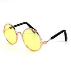 고양이 선글라스 강아지 옐로우 애견 여행템 사진아이템 강아지사진아이템 고양이선글라스 강아지선글라스 강아지여행템 애견선글라스+글로벌커머스랩벌Shop, 빠른배송