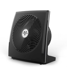 Vornado 573T 소형 방 공기 순환 팬 피벗 헤드 간편한 세척 탈착식 그릴 3가지 속도 설정 블랙, Vornado 573T 소형 방 공기 순환 팬, 피벗