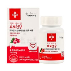 닥터바이탈 요로건강 크랜베리 방광영양제 18g, 60정, 1개