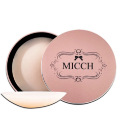 MICCH 台灣製 自然感全矽膠胸貼 防走光隱形乳貼 乳暈貼 乳頭貼, 1個