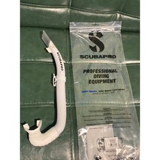 SCUBAPRO 自潛雙面鏡 STEEL COMP 自由潛水 - 雙鏡片低容積設計，舒適耐用，水下視野廣闊, 白色面鏡加購呼吸管