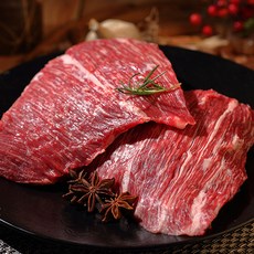 투뿔 한우 양지 소고기 국거리 덩어리 300g 500g 진공포장 냉장육, 1개, 덩어리고기