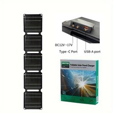2000W 강력한 휴대용 접이식 태양 전지 패널 유연한 5v USB A C 휴대 전화 배터리 충전기 발전소에 대 한 DC 12V 플레이트, 발전소용