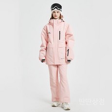 여성보드복 방한 방풍 아웃도어 커플 남성 방수 스키 스키복 핑크상의 남녀공용