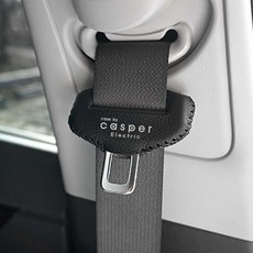 [비브랜드] 미드미 안전벨트 클립 버클 커버 가죽 기스 스크래치 소음방지 캐스퍼 일렉트릭 호환, 와인, 1개