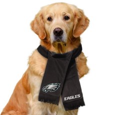 Littlearth NFL 시카고 베어스 애완동물 스카프 - 공식 라이선스 팀 사이즈: 스몰 436794, 필라델피아 이글스
