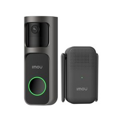 IMOU Vedio 초인종 2S 키트 카메라 WIFI 3MP 인간 감지 양방향 토크 충전식 배터리 무선 스마트 도어 차임, 플러그, Doorb l 2S x Chime